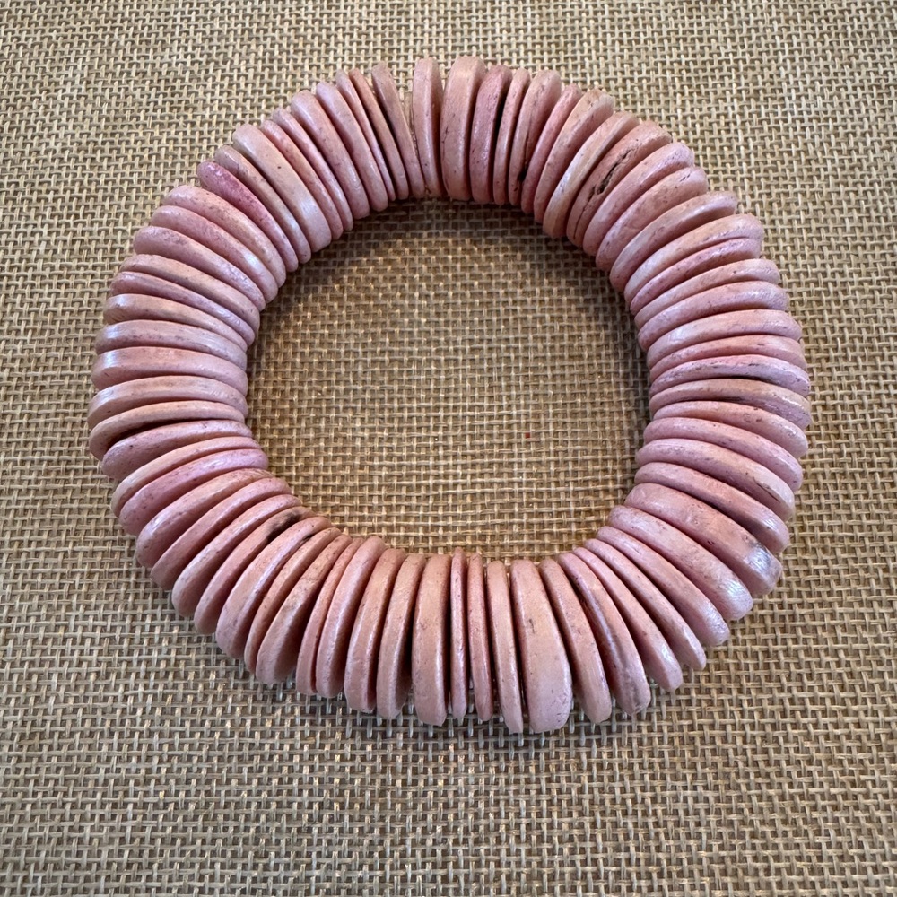 Pink Beaded Bracelet